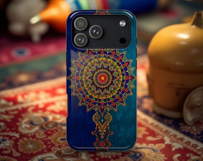 Persian Bazaar Inspo Unique Art  iPhone MagSafe  17 16 15 Case | Magnetic Impact-Resistant Case