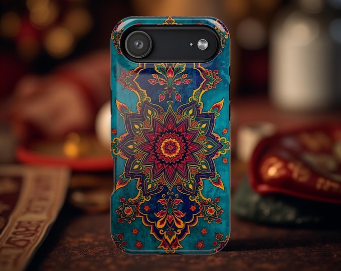Persian Rug Boho iPhone Case | Magnetic Impact-Resistant