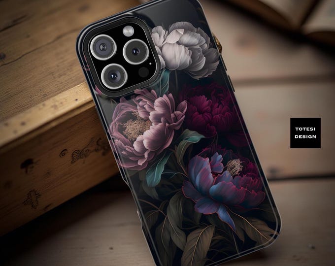 Dark academia floral boho iPhone 17 Pro Max MagSafe 16 15 14 13