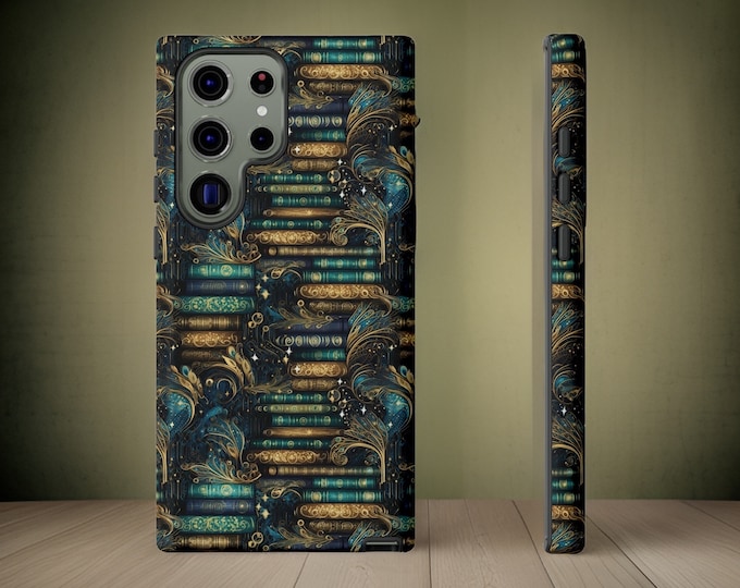 Fantasy Magical Book Whimsical Cute Academia Samsung Galaxy Google Tough cases S23 S22 S21 S20 Ultra Plus |Glossy or Matte