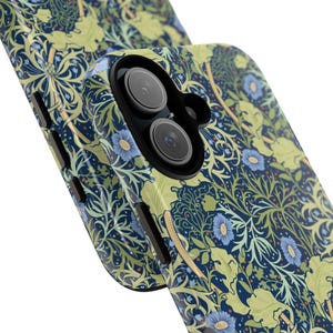 William Morris Botanical Phone Case: Vintage Floral Dual Layer Protection immagine 16