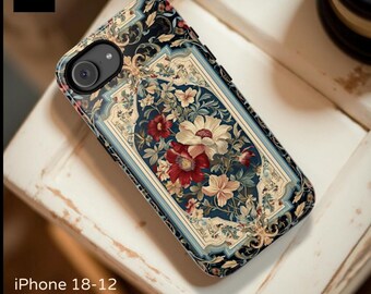 Vintage Floral Boho Persian Garden Phone Case | Tough Cases