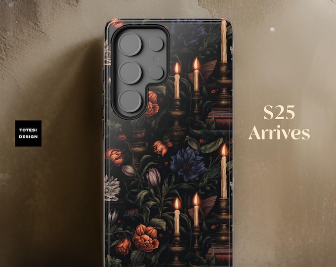 Dark Academia, gothic, tough phone case| iPhone 16 15 14 13 12 11 Pro Pro Max | Samsung Galaxy S25 S22 S23 S24 Plus, Ultra| Glossy Matte