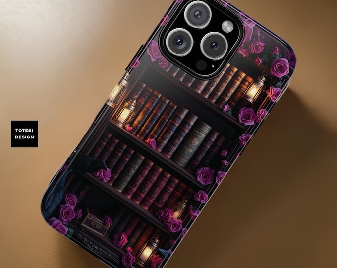 Book lover cute phone case | iPhone 16 15 14 13 12 11 Pro Max Plus Google Pixel 8 7 6 5  Samsung Galaxy S24 S23 S22 Plus