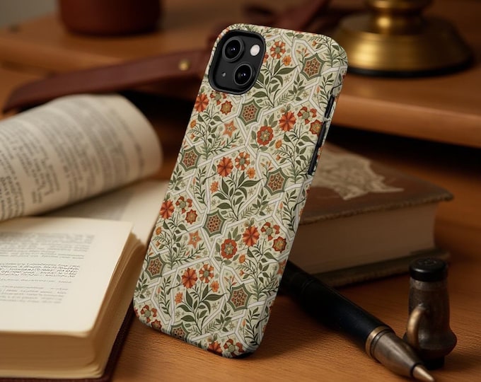 Bohemian Floral Magnetic Tough Cases - Unique Phone Covers for Garden Lovers, Stylish Accessories for All Occasions, Phone Gifts, Decor