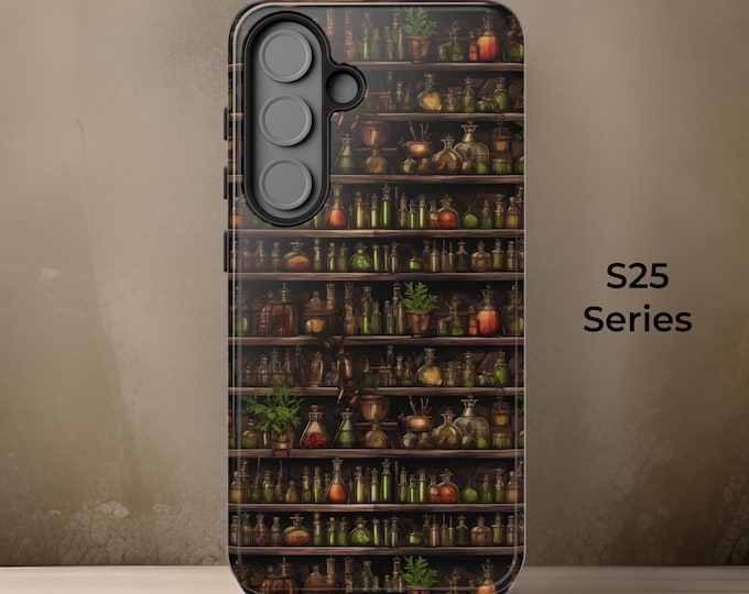 Witch Potions Goth Phone Case Samsung Galaxy S25 S24 S21 S22 S23 Plus Ultra | iPhone 16 15 14 13 12 Pro Max Plus | glossy or matte