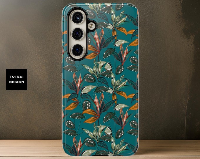 Green nature| Samsung Galaxy Tough Cases | S22, S23 S24 Plus, Ultra| | Nature| Artsy| Flowers| Glossy| Ma