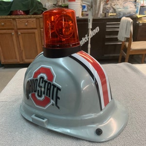 Ohio state buckeyes hard hat top