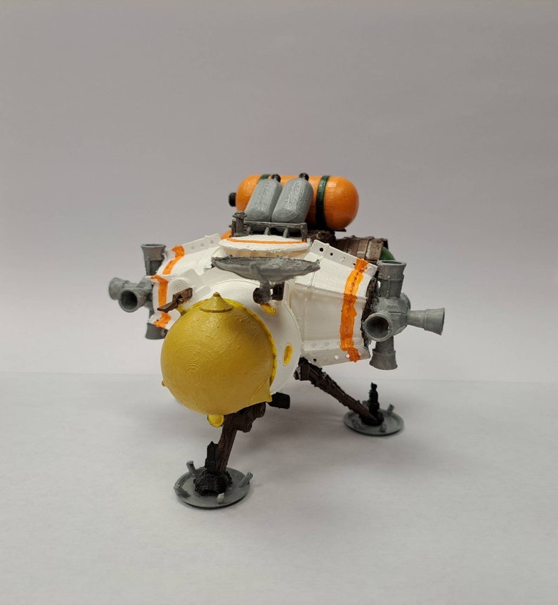 Outer Wilds Ship 3D Model Hand Painted Etsy