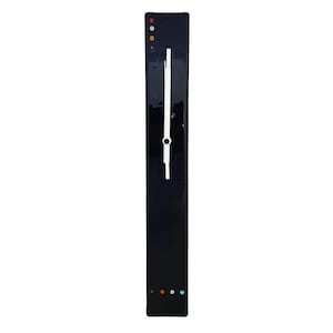 STYLO BLACK Wanduhr aus Muranoglas