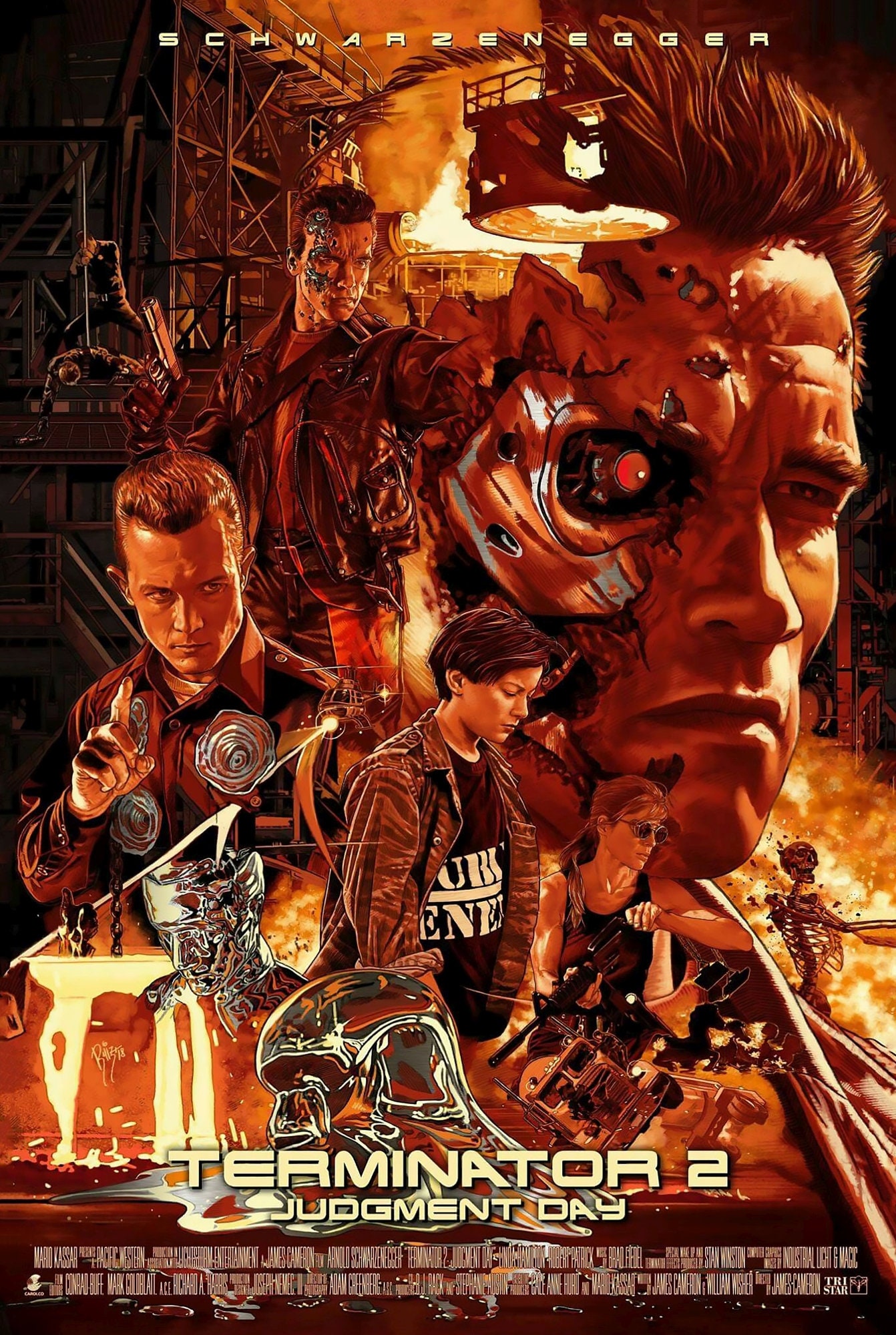 Terminator 2 Movie Poster