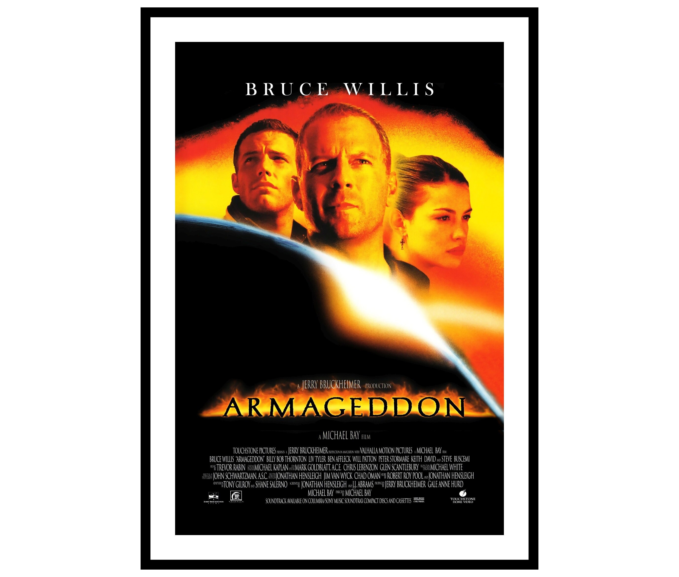 Armageddon Movie Poster Print - Etsy