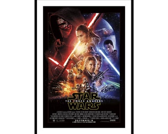 Museum Pygmalion Nu Star Wars the Force Awakens Movie Poster Print - Etsy