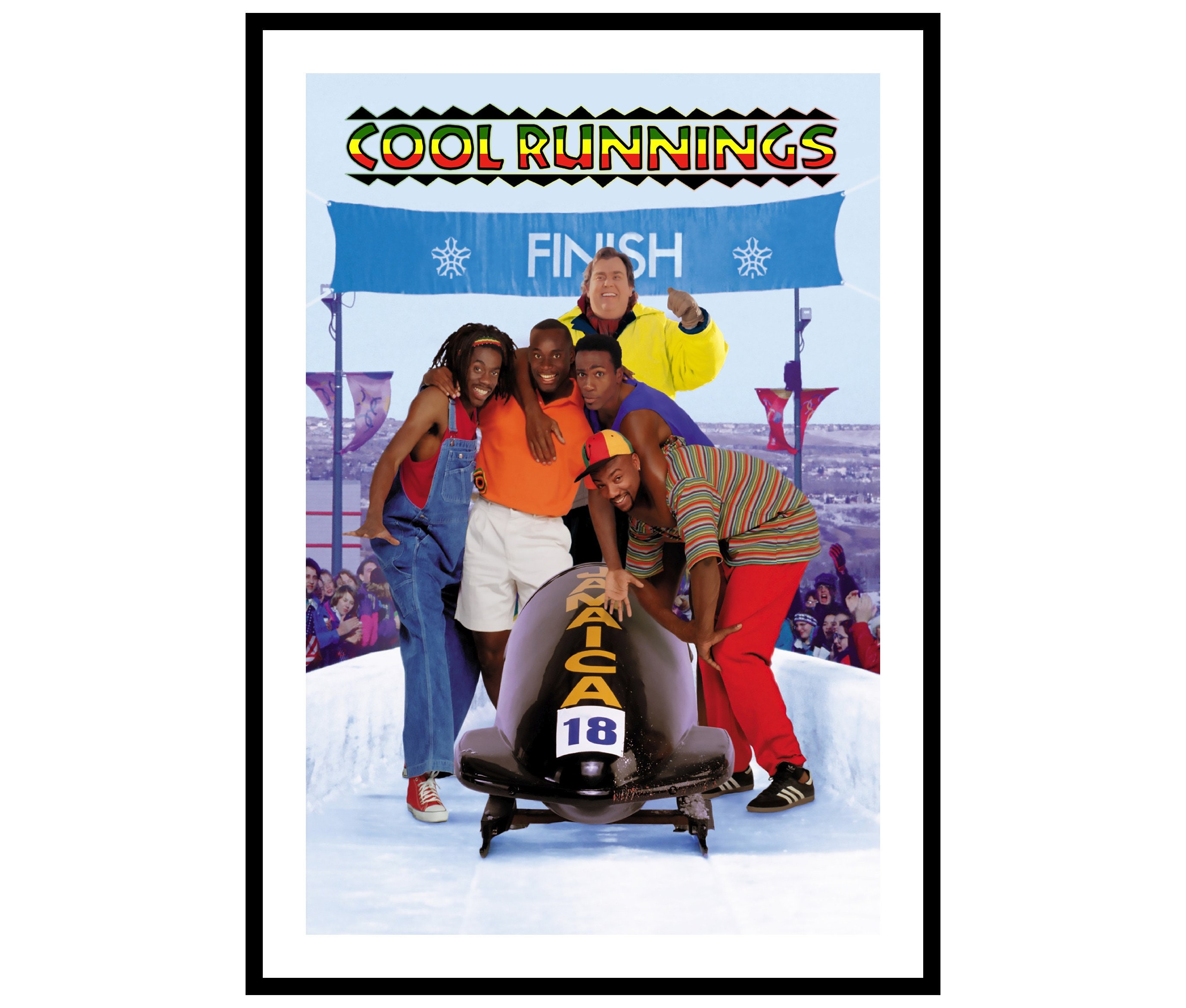 Cool Runnings Movie Poster Print Etsy
