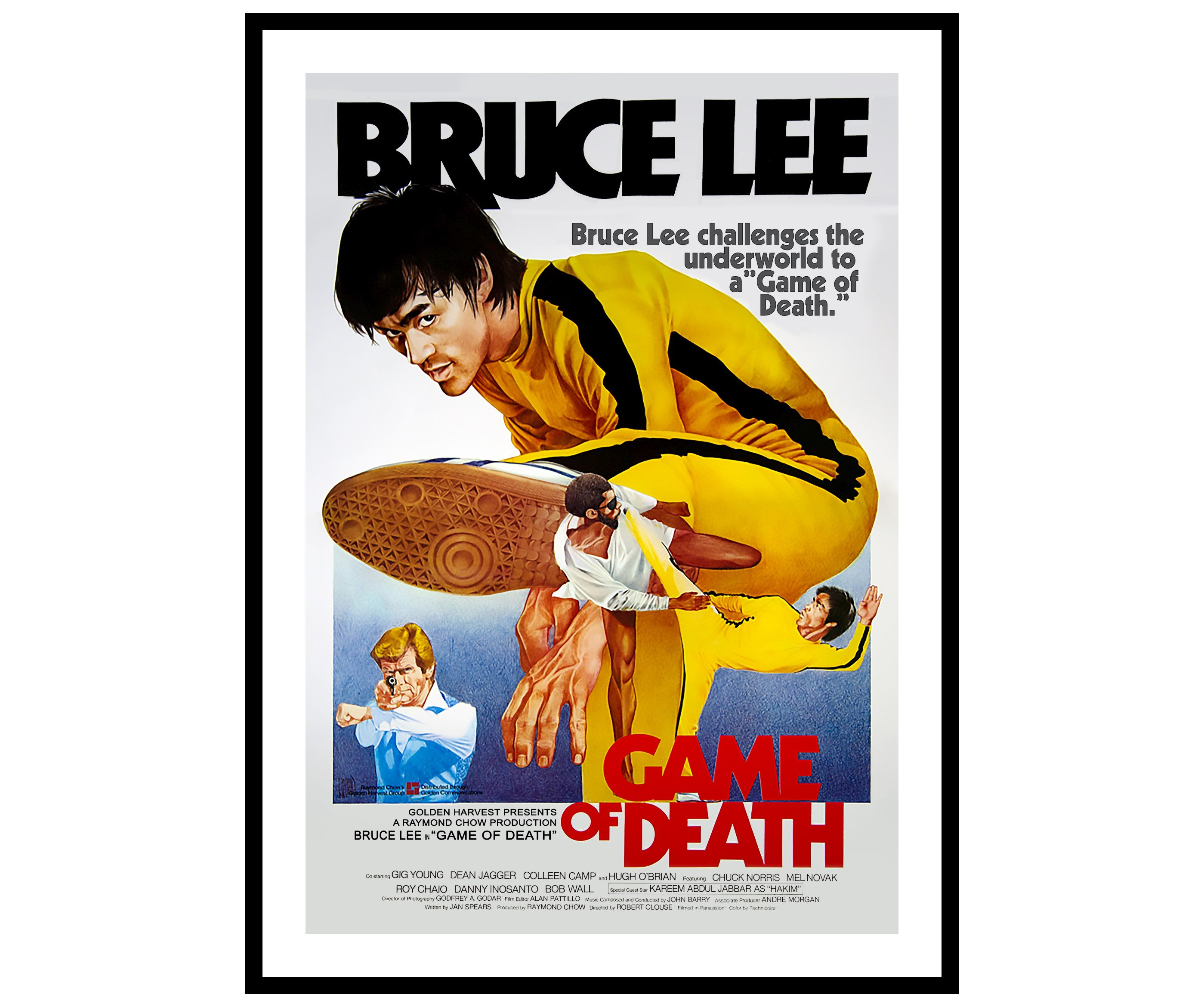 Game of Death Bruce Lee Movie Poster Print - Etsy