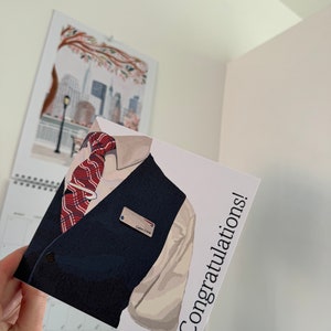 NUEVO British Airways / BA Tripulación de cabina / Uniforme masculino / Auxiliar de vuelo / Azafata / Nueva carrera / Felicitaciones / Aerolínea / Día de las alas /