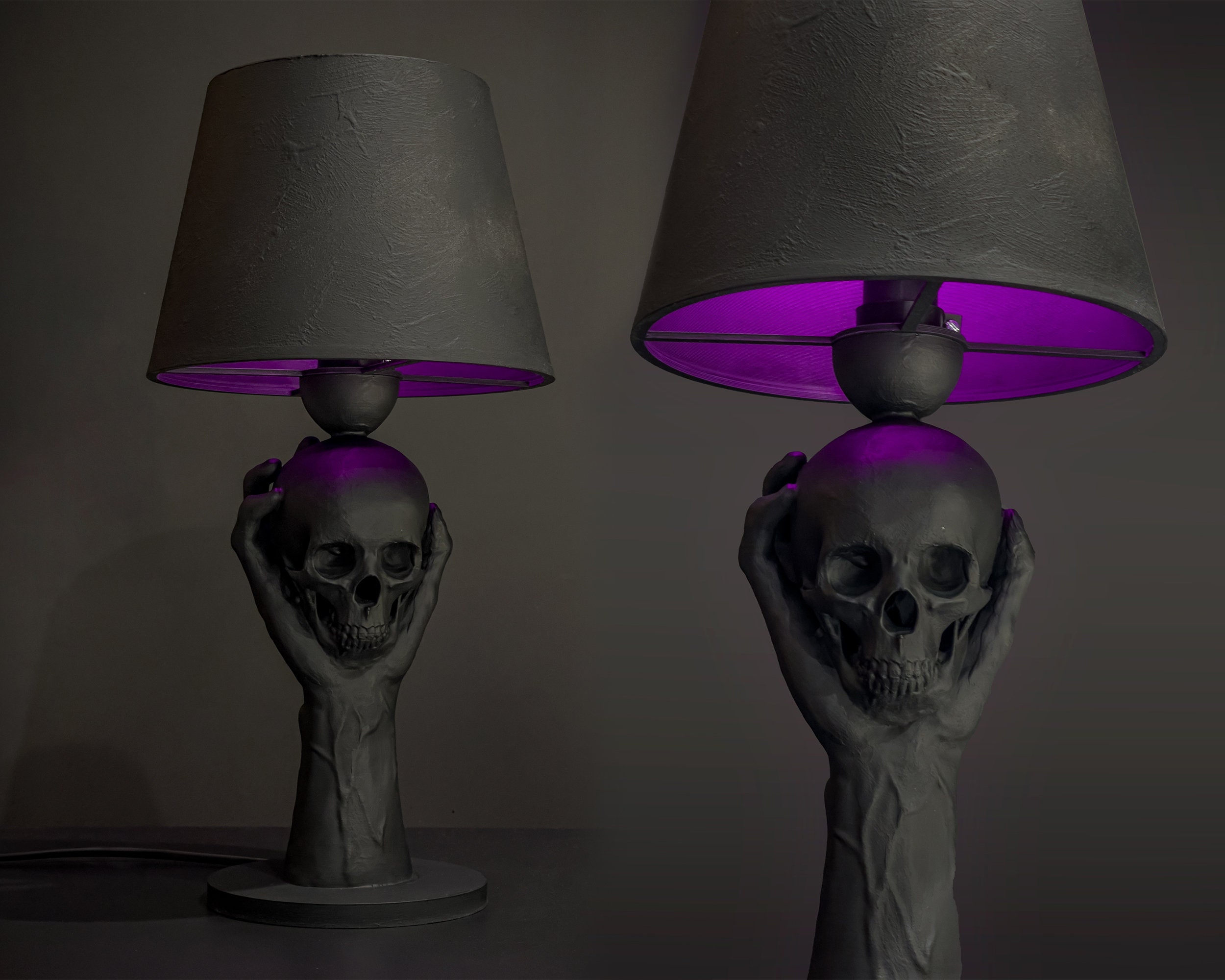 Kreative Totenkopf Lampe Tischlampe Home Horror Schlafzimmer Dekoration