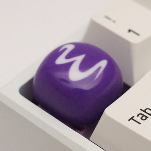 Emacs Artisan Keycap | Resin Cast Keycap | Software Engineer Programmer Keycap