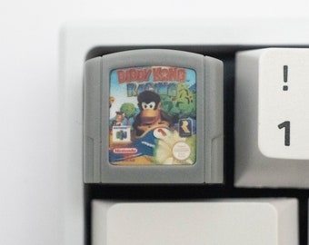 Diddy Kong Racing N64 Keycap | Resin Artisan Keycap