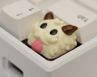 Poro Artisan Resin Keycap: League of Legends, MX Stem
