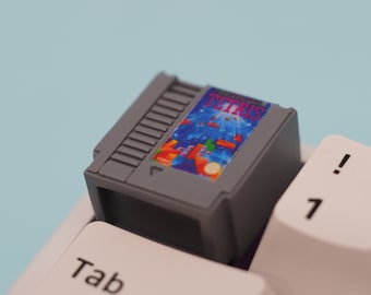 Classic NES Tetris Artisan Keycap