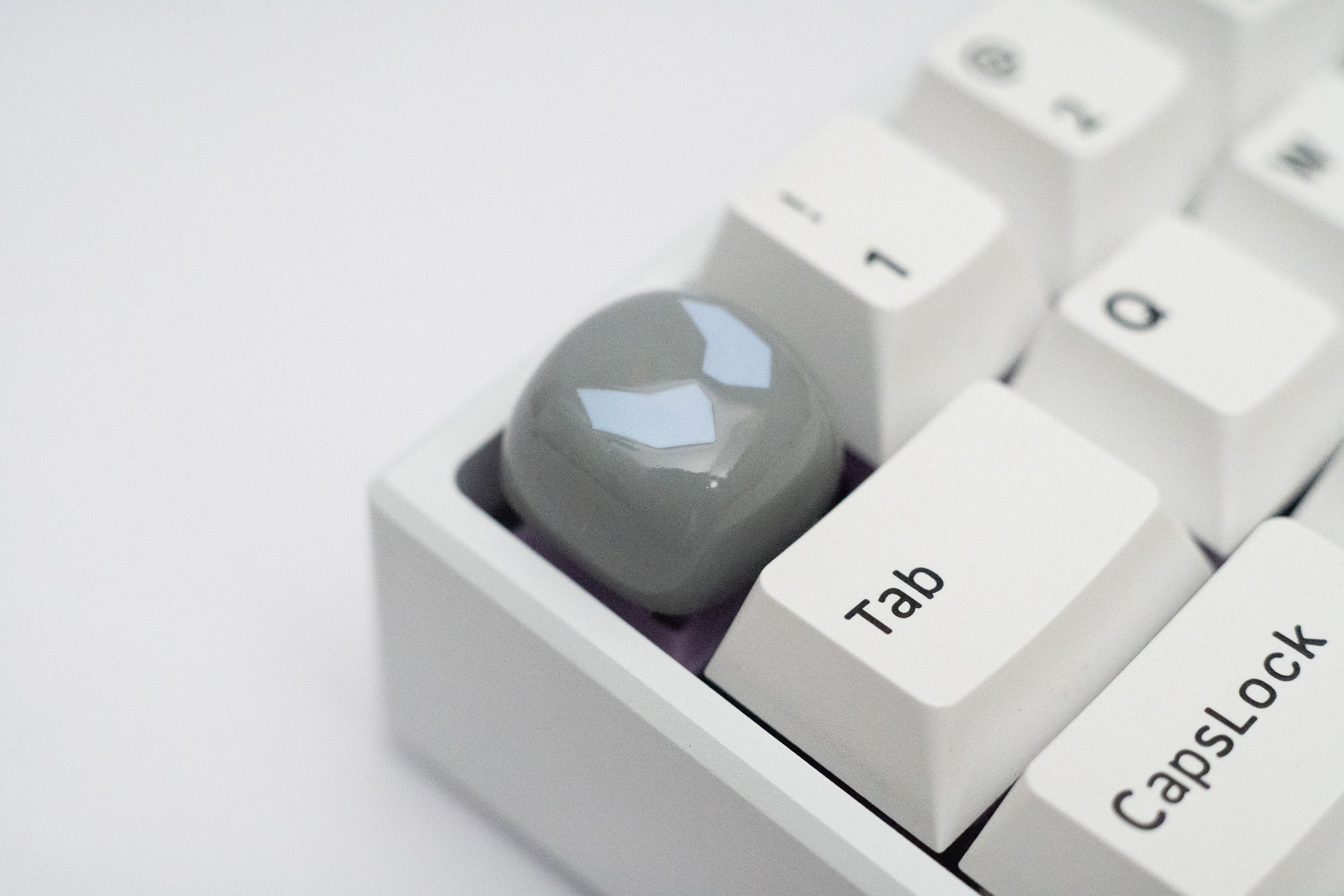 RuneScape Soul Rune Artisan Keycap | Resin Cast Custom Keycap