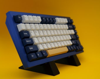 Mechanical Keyboard Display Stand - Universal Keyboard Support Including Alice, Split, Ergo - Black