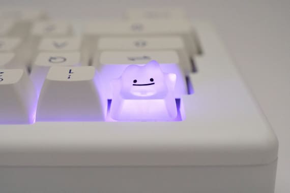 Crystal Blob Artisan キーキャップ | RGB キーボード用カスタム Crystal Blob Artisan キーキャップ | RGB キーボード用カスタム