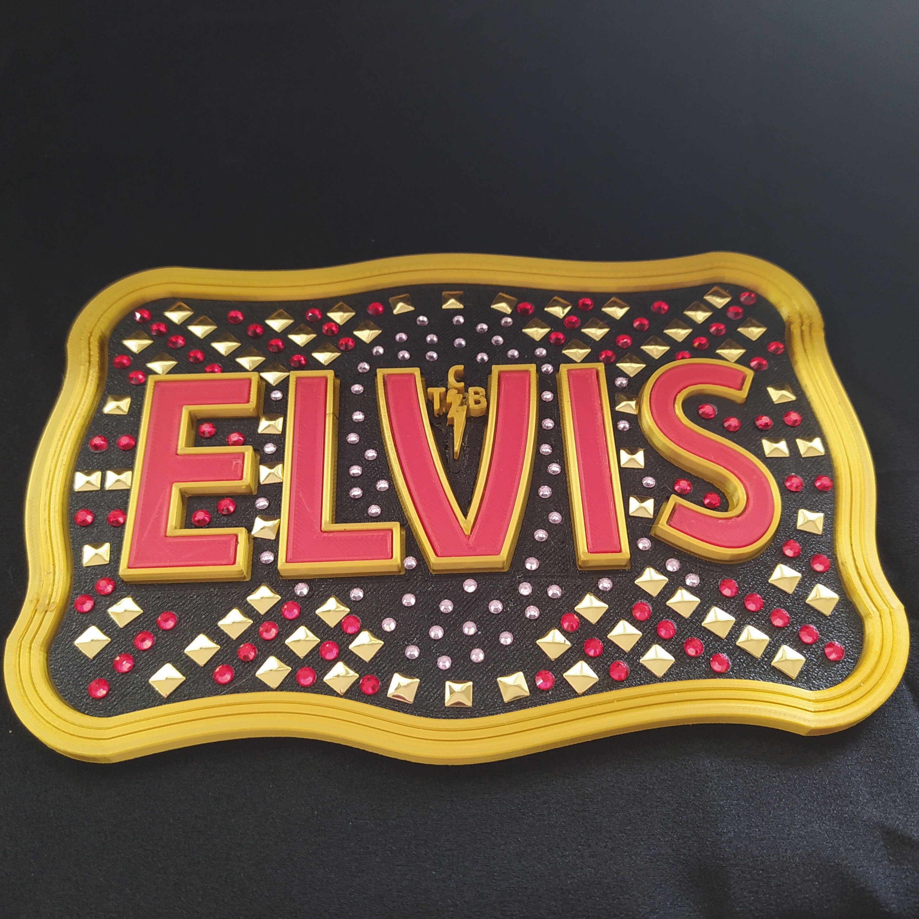 Elvis Movie 2022 Logo belt Buckle Sign With Etsy