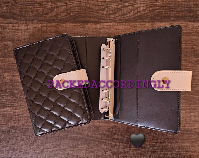 Quilted A6 Binder - Etsy
