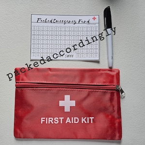 Packed Emergency Fund Savings Challenge