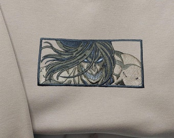 Anime Embroidered Sweatshirt, Embroidered Anime Shirt, Anime Shirt, Embroidered Shirt, Embroidered Hoodie, Anime Tee ETITA007