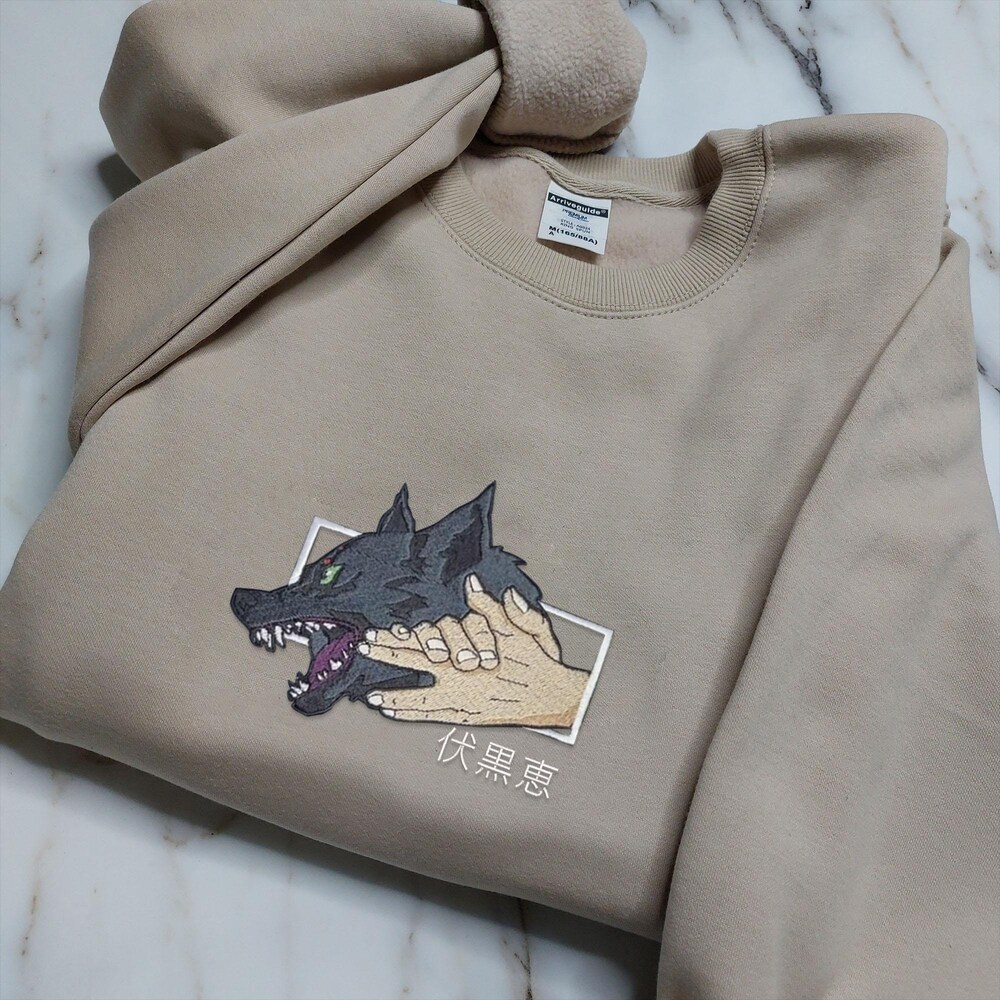 Anime Embroidered Sweatshirt, Embroidered Anime Shirt, Anime Shirt, Embroidered Shirt, Embroidered Hoodie, Anime Tee, Anime Shirt Ejuju109 New Hoodie
