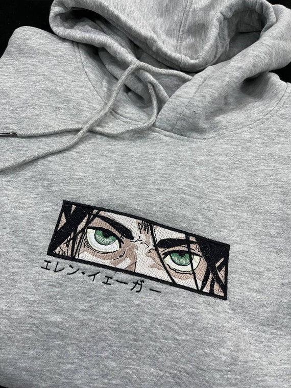 Anime Embroidered Sweatshirt