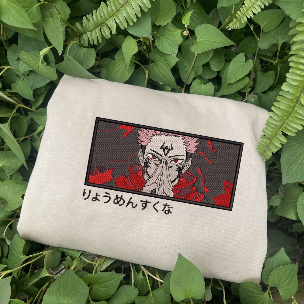 Anime Embroidered Sweatshirt, Embroidered Anime Shirt, Anime Shirt, Embroidered Shirt, Embroidered Hoodie, Anime Tee, Anime Shirt Ejuju098 New Hoodies