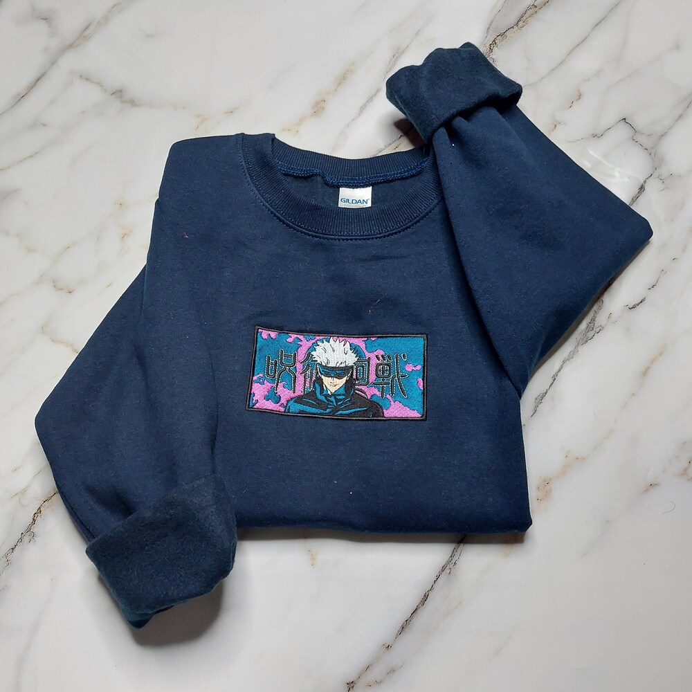 Anime Embroidered Sweatshirt, Embroidered Anime Shirt, Anime Shirt, Embroidered Shirt, Embroidered Hoodie, Anime Tee, Anime Shirt Ejuju008 New Hoodies
