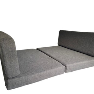Fundas de cojín para comedor RV de 41 x 24 pulgadas, 41 x 13 pulgadas para campistas de Flagstaff en pizarra