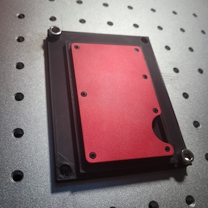 Metal wallet jig for fiber laser
