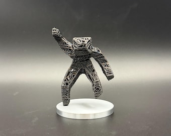 Proyecto Ave María Escultura de Gracia de Xenonita de Rocky