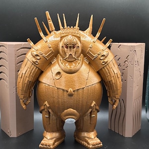 Mondoshawan-figur | 3D-utskrivet sci-fi-samlarobjekt inspirerat av Det femte elementet | Utställningsmodell för fankonst