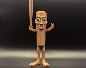 Mino Plus Set De Figuras Tung Tung Tung Sahur – 8 Muñecos De Italian Brainrot, Colección De Memes Divertidos, Incluye Pegatinas, Regalo Para Fans Y Amigos