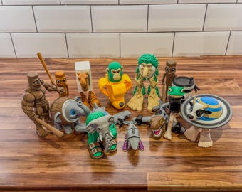Italian Brainrot Figurine set. Tralalero, TungTung, Brr Brr Patapim, Lirili Larila, and more