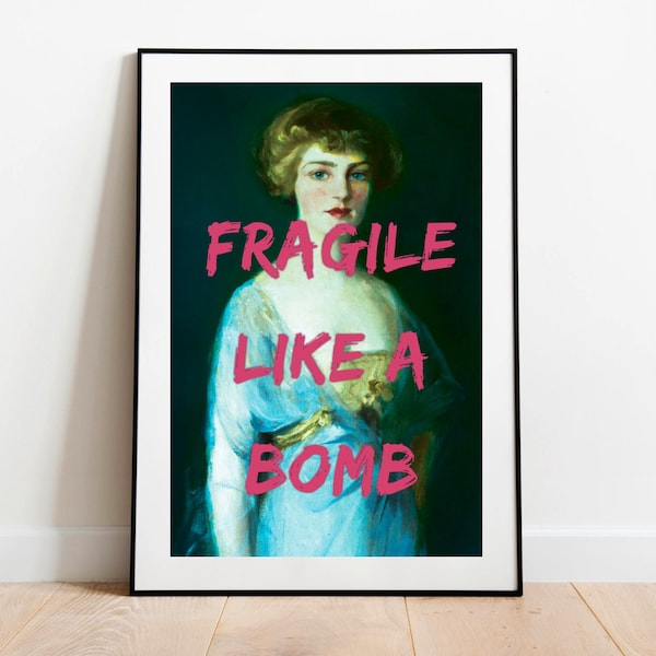 Feminist Wall Art Print, Instant Download Art Poster, Printable Poster Gift for Her