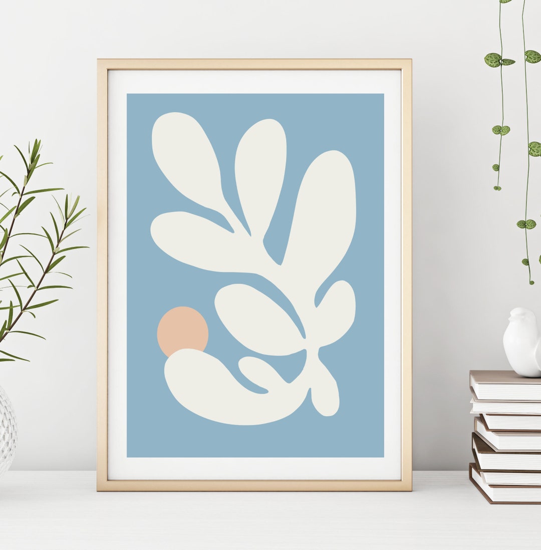 Boho Wall Art Print, Printable Modern Minimalist Art, Instant Download ...