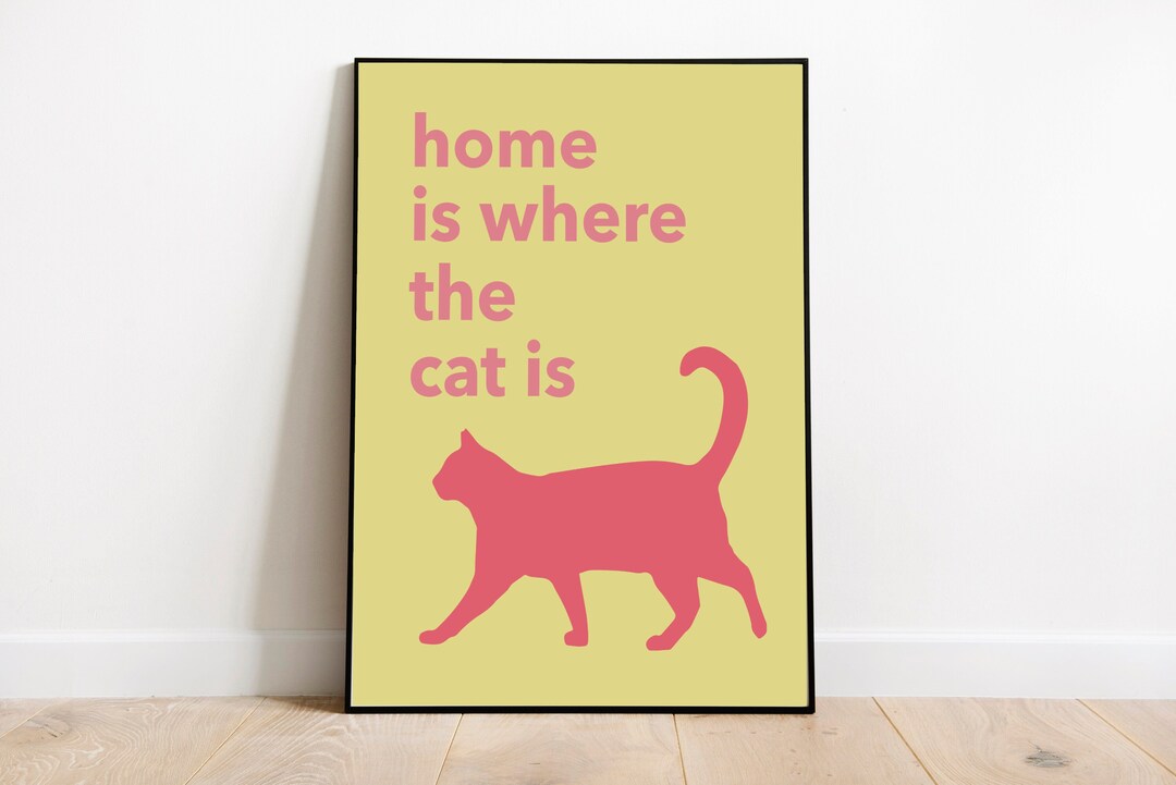 instant-download-cat-print-printable-poster-for-cat-lover-etsy
