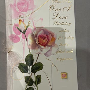 Buon compleanno One I Love biglietto di auguri