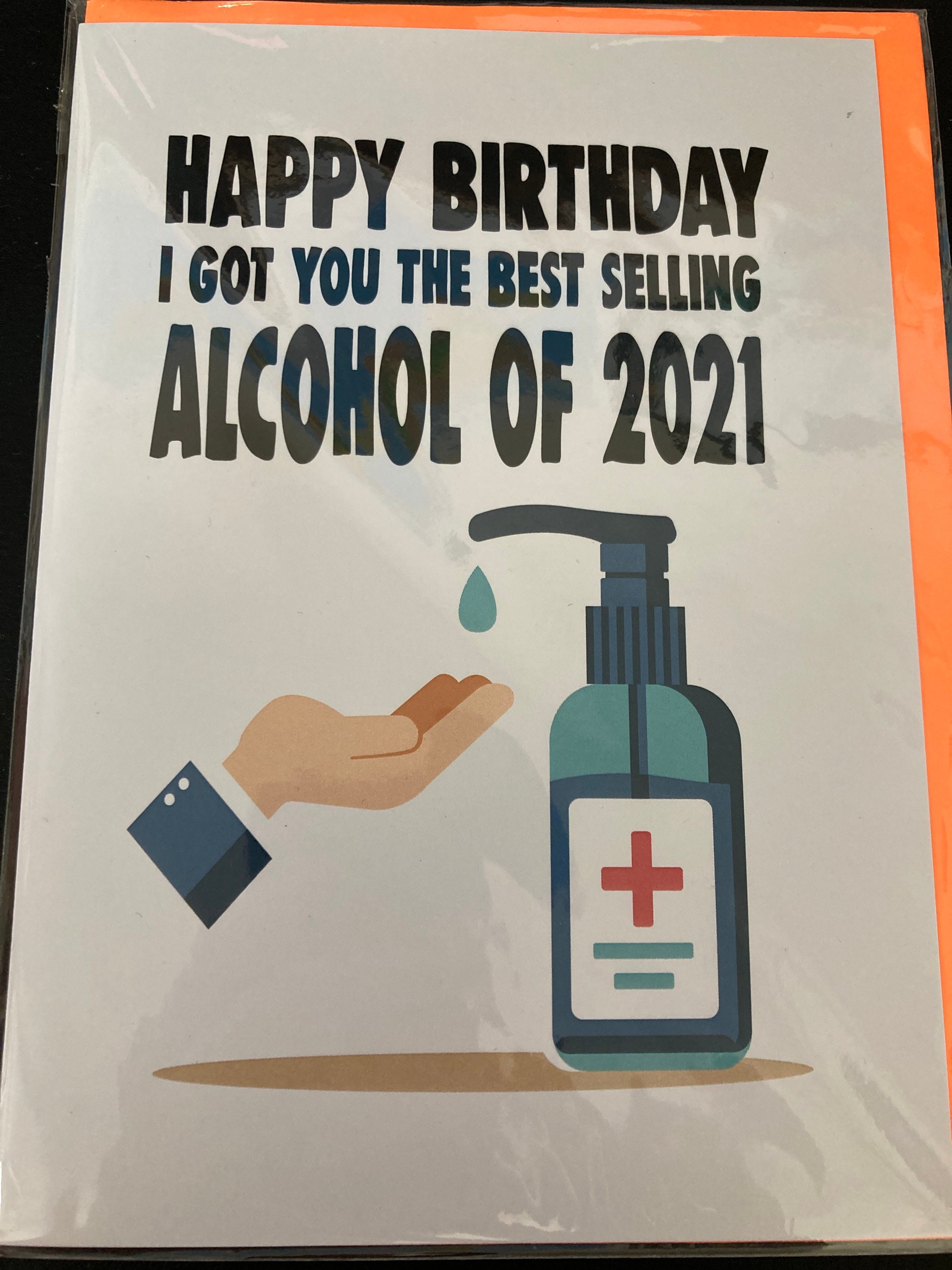 Happy Birthday Best Selling Alcohol of 2021 Greetings Card - Etsy Happy Birthday Best Selling Alcohol of 2021 Greetings Card - Etsy