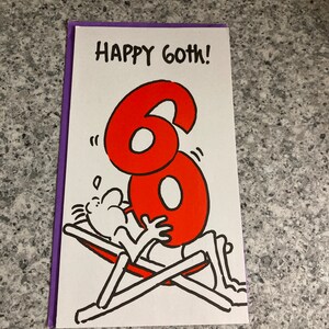 Happy 60th Birthday Greetings Card