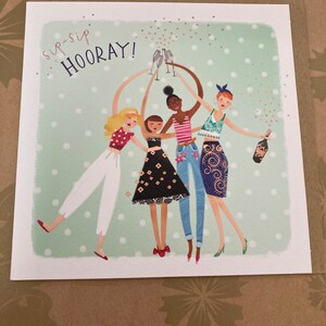 Feliz cumpleaños Chicas Juntas Fiesta Tarjeta de Felicitación
