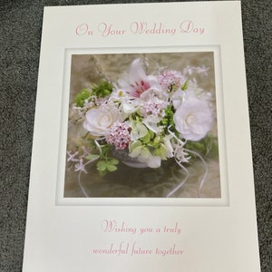 Sur votre carte de vœux du jour du mariage